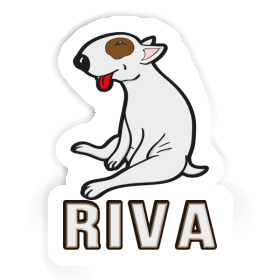 Terrier Sticker Riva Image