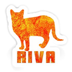 Riva Autocollant Chat Image