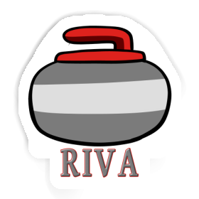 Riva Autocollant Pierre de curling Image