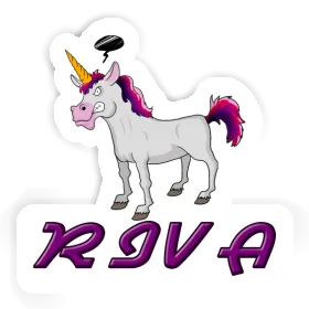 Autocollant Licorne Riva Image