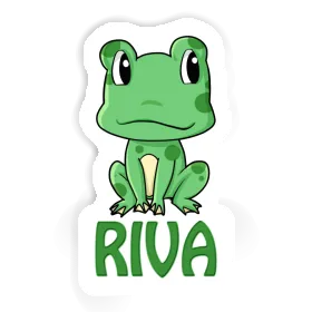 Grenouille Autocollant Riva Image