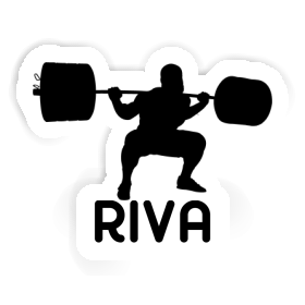 Autocollant Riva Haltérophilie Image