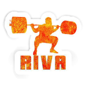 Autocollant Riva Haltérophilie Image