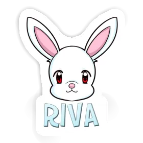 Riva Aufkleber Hase Image