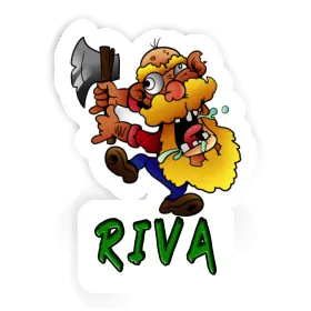 Riva Sticker Lumberjack Image