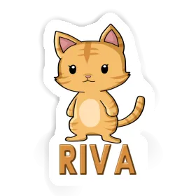 Riva Autocollant Chaton Image