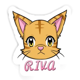 Chat Autocollant Riva Image