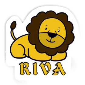 Autocollant Lion Riva Image