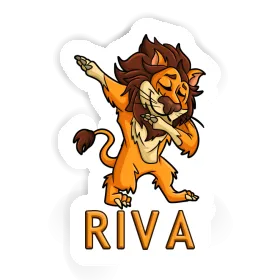 Autocollant Lion Riva Image