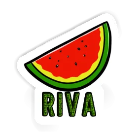 Sticker Wassermelone Riva Image