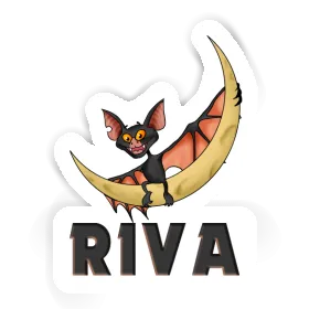 Autocollant Chauve-souris Riva Image
