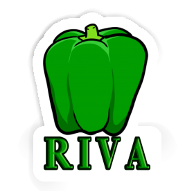 Autocollant Poivron Riva Image