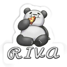 Aufkleber Pizza-Panda Riva Image