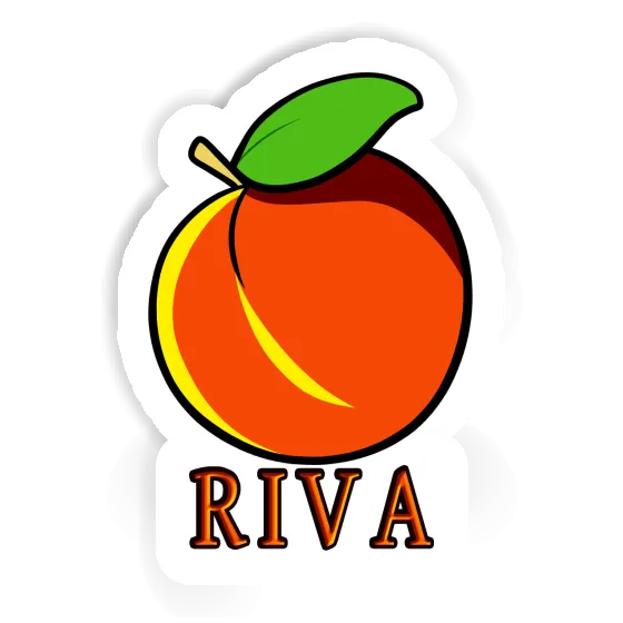 Aprikose Sticker Riva Notebook Image