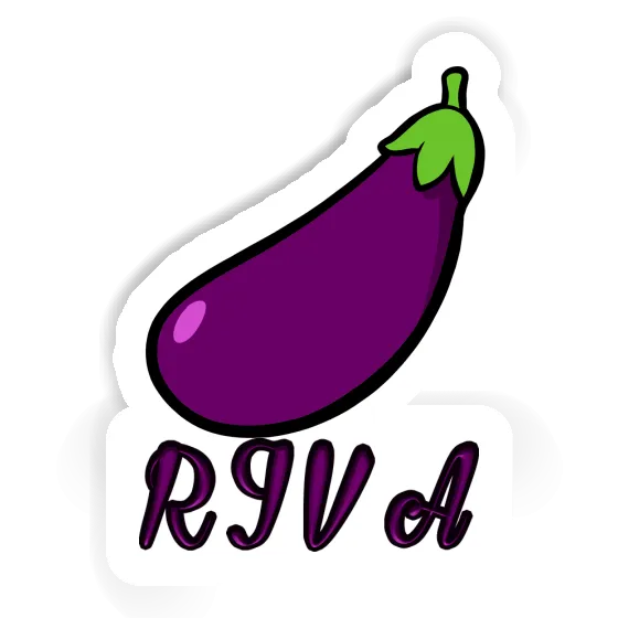 Aubergine Autocollant Riva Laptop Aubergine Autocollant Riva Laptop Image