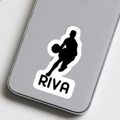 Riva Autocollant Joueur de basket-ball Notebook Riva Autocollant Joueur de basket-ball Gift package Image