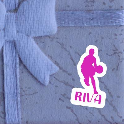 Joueur de basket-ball Autocollant Riva Notebook Joueur de basket-ball Autocollant Riva Gift package Image