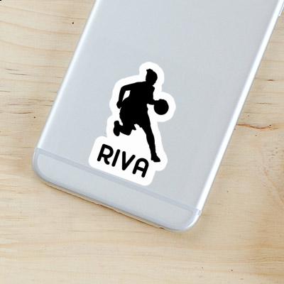 Sticker Riva Basketballspielerin Sticker Riva Basketballspielerin Image