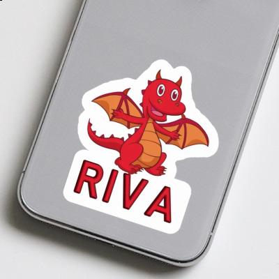 Riva Autocollant Bébé dragon Laptop Riva Autocollant Bébé dragon Laptop Image