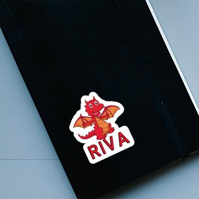 Riva Autocollant Bébé dragon Notebook Riva Autocollant Bébé dragon Gift package Image