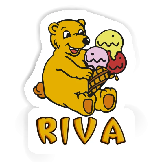 Aufkleber Riva Bär Image