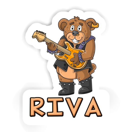 Riva Sticker Rocker Bär Notebook Riva Sticker Rocker Bär Notebook Image
