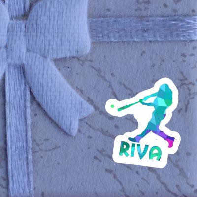 Riva Aufkleber Baseballspieler Notebook Riva Aufkleber Baseballspieler Notebook Image