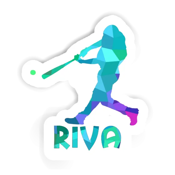 Riva Aufkleber Baseballspieler Riva Aufkleber Baseballspieler Image