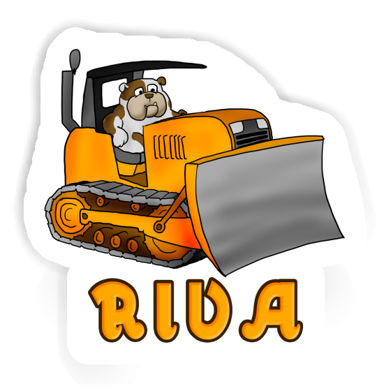 Autocollant Bulldozer Riva Notebook Autocollant Bulldozer Riva Notebook Image