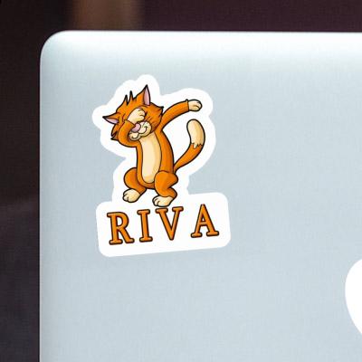 Riva Aufkleber Katze Laptop Riva Aufkleber Katze Laptop Image
