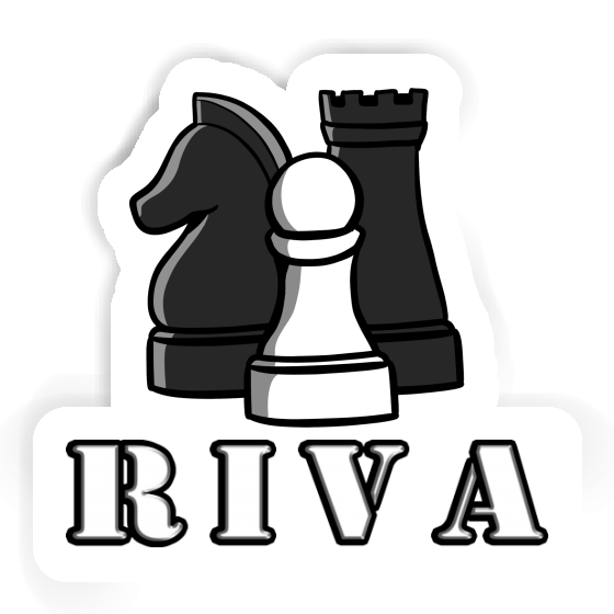 Autocollant Pièce d'échec Riva Autocollant Pièce d'échec Riva Image