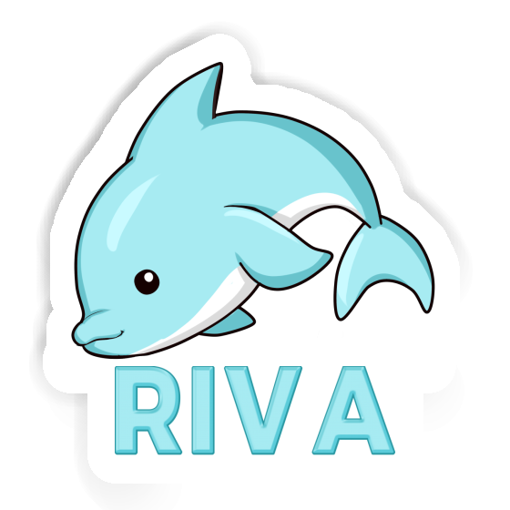 Autocollant Dauphin Riva Notebook Autocollant Dauphin Riva Gift package Image