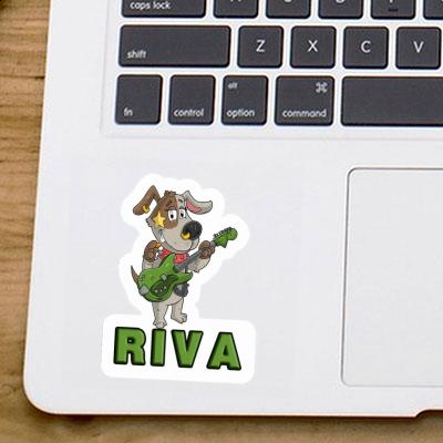Autocollant Riva Guitariste Gift package Image