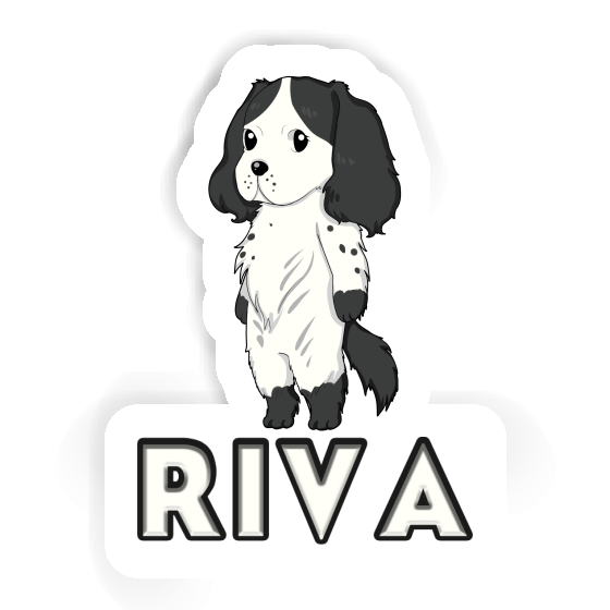 English Cocker Spaniel Aufkleber Riva Notebook English Cocker Spaniel Aufkleber Riva Notebook Image