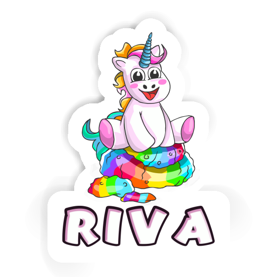 Autocollant Riva Bébé licorne Notebook Autocollant Riva Bébé licorne Gift package Image