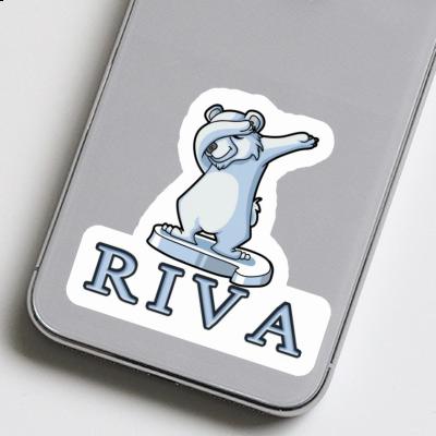Sticker Polar Bear Riva Notebook Sticker Polar Bear Riva Notebook Image