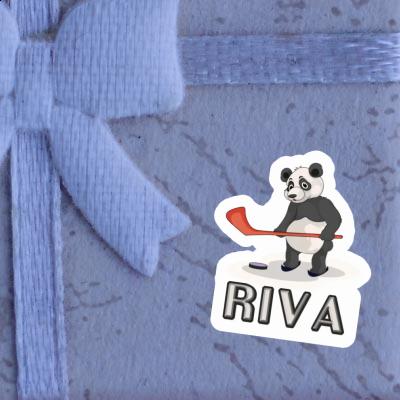 Ice Hockey Panda Sticker Riva Laptop Ice Hockey Panda Sticker Riva Laptop Image