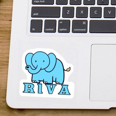 Sticker Riva Elephant Notebook Sticker Riva Elephant Gift package Image