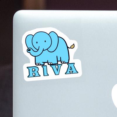 Sticker Riva Elephant Notebook Sticker Riva Elephant Gift package Image