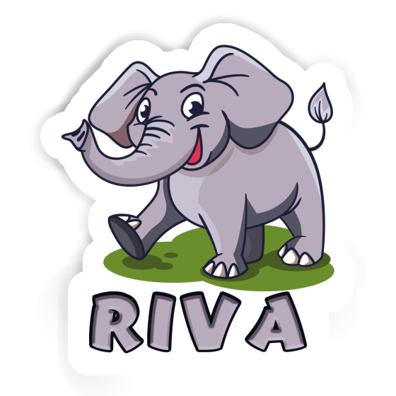 Sticker Riva Elephant Notebook Sticker Riva Elephant Notebook Image