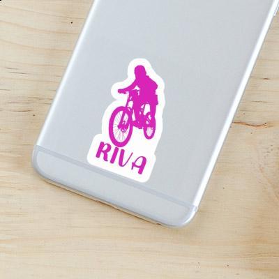 Freeride Biker Autocollant Riva Freeride Biker Autocollant Riva Image