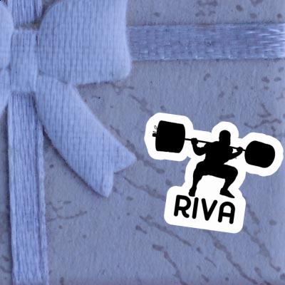 Autocollant Riva Haltérophilie Laptop Image