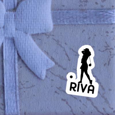 Riva Sticker Golferin Notebook Image