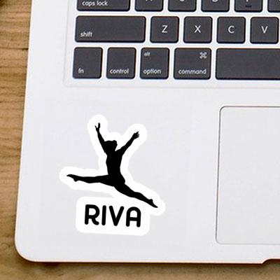 Autocollant Riva Gymnaste Laptop Image