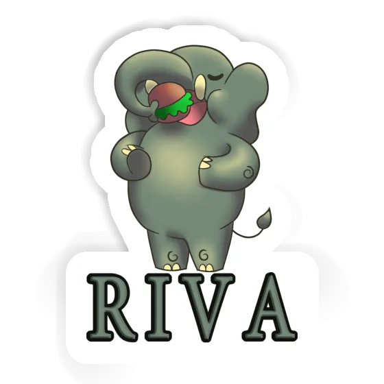 Autocollant Riva Éléphant Laptop Autocollant Riva Éléphant Laptop Image