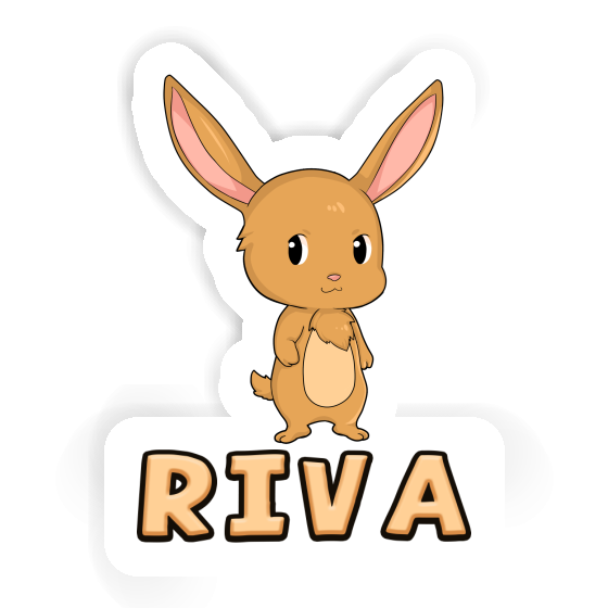 Sticker Riva Hase Image
