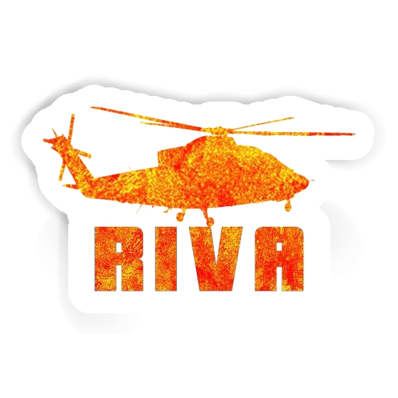 Hélicoptère Autocollant Riva Notebook Hélicoptère Autocollant Riva Notebook Image