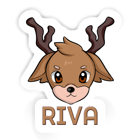 Riva Autocollant Cerf Notebook Riva Autocollant Cerf Notebook Image