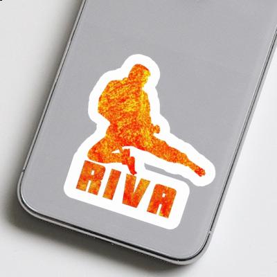 Autocollant Karatéka Riva Notebook Image
