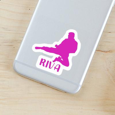 Sticker Riva Karateka Notebook Sticker Riva Karateka Gift package Image